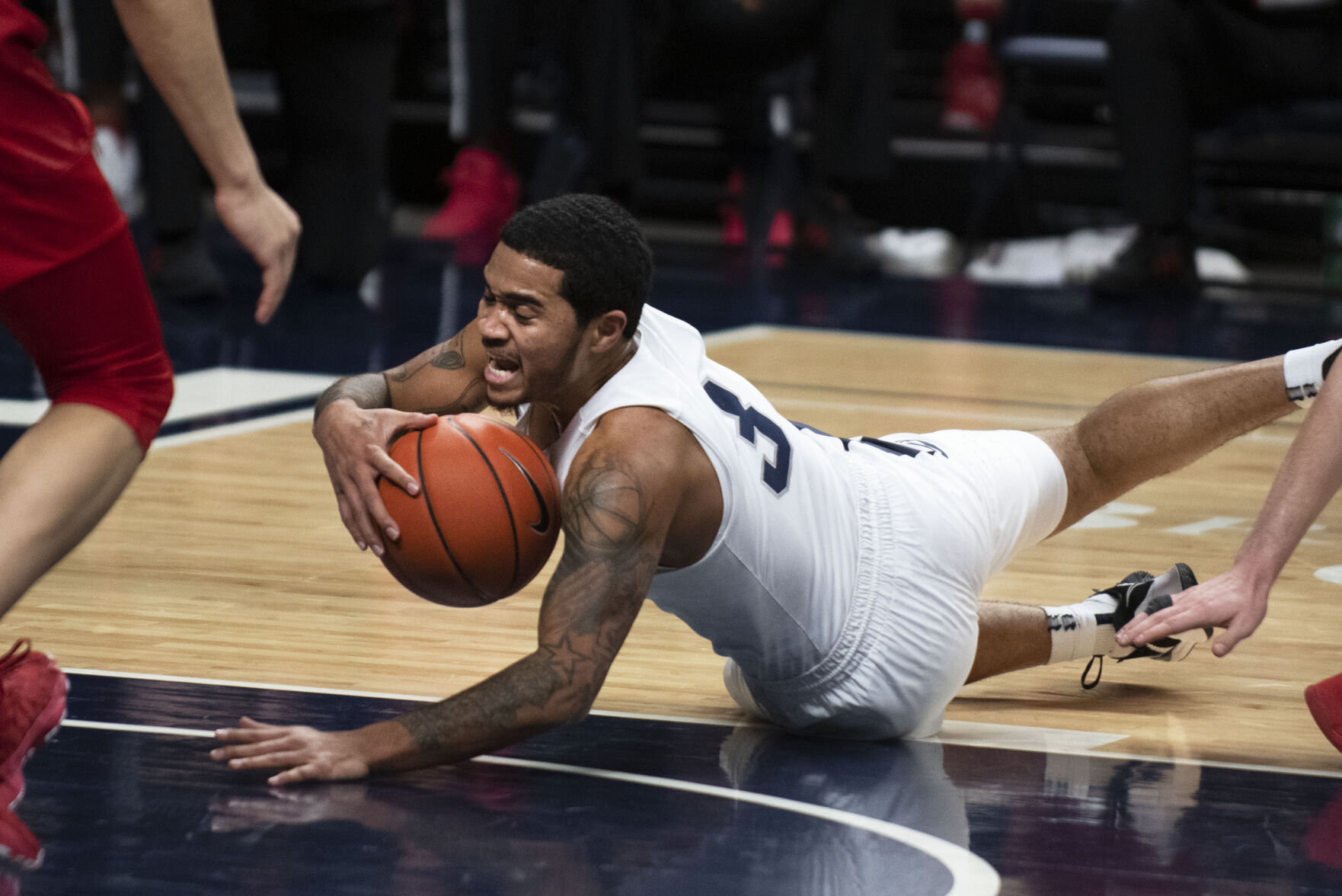 Penn State Men's Basketball vs Rutgers, Sessoms (3)
